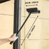 Window Squeegee Cleaning Tool Window Cleaner Car Squeegee Windshield Cleaning Sponge and Rubber Squeegee,BlackM...