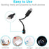 Mini Led Star Projector Night Light, Red Interior Car Lights, Adjustable USB Night Light, Romantic Auto Roof Ceiling Lamp for Bedroom, Ceiling and...