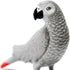 Safari Ltd. African Grey Parrot Figurine - Detailed 2" Plastic Model Figure - Fun Educational Play Toy for Boys, Girls & Kids Ages 3+...