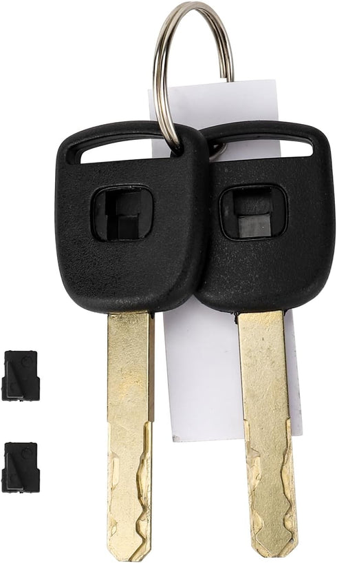 Lock Cylinder w/2 Keys Left & Right Compatible with Honda 1998-2002 Accord, 2001-2005 Civic, 1999-2004 Odyssey, 2000-2009 S2000, 72185-S9A-013...