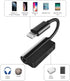 Headphone Adapter Lightning to 3.5mm AUX Audio Jack and Charger Extender Dongle Earphone Headset Splitter Compatible with iPhone 11 12 Mini pro ma...