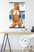 Trends International Sports Illustrated: Swimsuit Edition - Samantha Hoopes 17 Wall Poster, 22.375" x 34", Premium Poster & Clip Bundle...