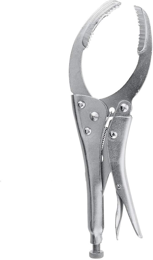 Alloy Steel Car Oil Filter Plier Remover Wrench Vice Locking Grip Vise Spanner Removal Repair Hand Tools Adjustable Hold Grip...