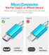 2pack 3.5ft Micro USB Cable Android Fast Charger Power Cord for Samsung S7/S6, Note 5/4, Galaxy J7 J3, Tablet Tab 3 4 S2 A 10.1 9.7 8.0 7.0 S 10.5...