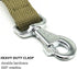 6ft Heavy Duty Tactical Dog Leash, Military Style Thick Nylon Strong K9 Dog Leash for Outdoor Walking Hunting Hiking, Coyote brown...