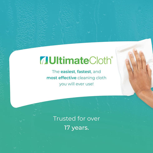 Reusable Microfiber Cloth, All-Surface + All-Purpose Cleaning Cloth, Streak + Lint Free, Safe on Glass & Stainless Steel, EcoFriendly + Chemical F...