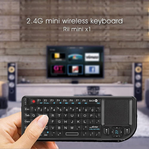 2.4G Pocket Mini Keyboard Mini USB Keyboard with Touchpad Mouse for Windows 2000 / XP/Vista / 7 / OS 10.x...