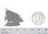 uGems 1mm x 1mm x 25mm 750 Silver Solder Chips for Jewelry Making - Pre-Cut USA-Made Extra Easy Pallions, Lead-Free & Cadmium-Free, 56% Silver, 11...