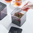 YAMAZAKI Home Tower Vacuum-Sealing Food Storage Container - Spoon - Polypropylene - 500Ml...