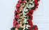Lannu 2 Pack Artificial Rose Vine Flowers Fake Garland Ivy Flowers Silk Hanging Garland Plants for Home Wedding Party Decorations, (HOT Pink) (69h...