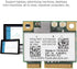 Network Card for 6430u E5440 E7440 QCA9005 802.11AD Bluetooth 4.0 Wigig 7Gbps Network Card for 6430u E5440 E7440...