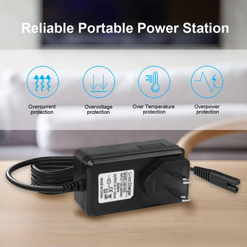 Cordless Water Flosser Charger Cord for Waterpik WP360 WP462 WP450 WP360W WP462W WP450W Replapcement Water Flosser Power Cord 3V DC 2-Prong Adapte...