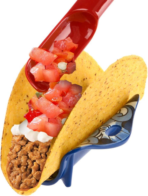Prepara Taco Spoon, Set of 2, Red...