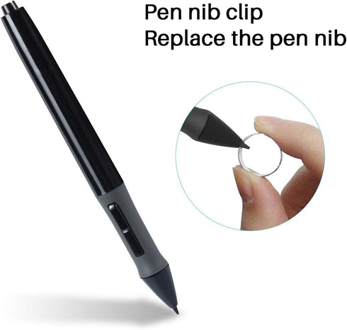 HUION Battery Pen P68 Digital Pen Stylus for Huion Graphics Drawing Tablet 420, H420, K56, H58L, 680S, GAOMON S56K...