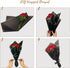 Gloreyan 20 Sheets Black Flower Wrapping Paper, Florist Bouquet DIY Craft Fresh Flower Wrapping Paper with Black Border Waterproof Floral Wrapping...
