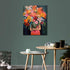 TUMOVO Adult Paint by Number Kits On Canvas Girls with Flowers Paint by Numbers DIY Acrylic Painting by Numbers Kids Paint-by-Number Kits Abstract...