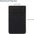 Sinjimoru Secure Card Holder for Back of Phone, Stretchy Fabric Cell Phone Wallet Stick On Credit Card Case for iPhone & Android. Sinji Pouch Flap...