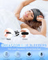LC-dolida Sleep Headphones Wireless Bluetooth Headband Headphones for Sleeping Music Sleep Mask with Thin HD Stereo Speakers Perfect for Side Slee...