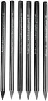 6pcs Woodless Pencil Set - Graphite Pencil HB 2B 4B 6B 8B EE for Drawing, Writing, Shading, Coloring, Soft Pencil No Wood, Gift for Artist, Hobbyi...