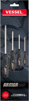 VESSEL - ARMOR GRIP™ Screwdriver Cross Point 4PC. Set (JISDRIVE) No.550APH4PBU...