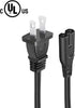 8.2ft Power Cord for Klipsch R-41PM R-51PM The One Plus Premium Bluetooth Speaker 2 Prong AC Power Cord Cable Replacement...