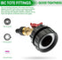 IBC Tote Fittings - 275-330 Gallon IBC Tote Adapter,IBC Tote Tank Adapter 2.44" Fine Thread IBC Tote Valve & Lead-Free Brass Hose Faucet Valve and...