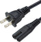 TV Power Cable Cord for Samsung 24" 32" 40" 43" 48" 49" 50" 55" 60" 65" 75" Inch LCD HD Smart 4K Curved TV UN55RU8000FXZA UN65RU7100FXZA UN43NU690...
