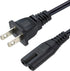 TV Power Cable Cord for Samsung 24" 32" 40" 43" 48" 49" 50" 55" 60" 65" 75" Inch LCD HD Smart 4K Curved TV UN55RU8000FXZA UN65RU7100FXZA UN43NU690...