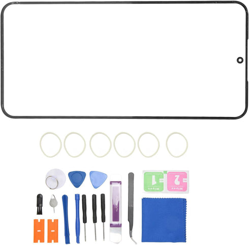Original Screen Lens Glass Replacement Kit for Original S23, Front Outer Lens Glass Screen Replacement Repair Kit for......
