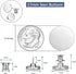 12 Sets Jean Buttons pins No Sew Instant 17mm Replacement Button Adjustable Pants Buttons Kit…...