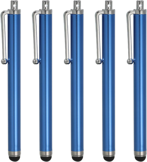 MECCANIXITY 5pcs Stylus Pens for Touch Screens Universal Capacitive High Sensitivity for Phone Tablet All Capacitive Touch Screen Device, Dark Blu...