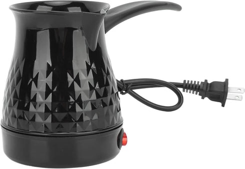 Electric Turkish Coffee Maker, 600ml Portable Electric Turkey Coffee Pot Stainless Steel Arabic Greek Turkish Coffee Maker, Anti Scald Tea Maker K...