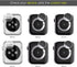 KADES Compatible for Bling Apple Watch Protective Case with Built-in Screen Protector for Apple Watch 40mm iWatch Series SE SE2022 6 5 4 (40mm, Ro...