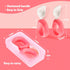 Baby Self Feeding Training Spoon and Fork Set with Travel Case, BPA-Free Cute Circle Toddler Training Utensils, Silicone/ABS Great Tableware Set S...