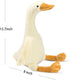 14" Swan Stuffed Animal, Soft Smooth Goose Plush Stuff Toy Gifts for Child Boys Girls (White)...