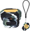 Protective Cover Compatible with DEWALT Wearable Bluetooth Speaker - Portable Silicone Water-Resistant Carrying Case with Lanyard...