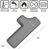 3D Silicone Cake Pans Large Number Cake Mould Novelty Cake Tins DIY Baking Mold for Birthday Wedding Anniversary 10 inch Number of 6...