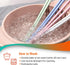 Reusable Long Silicone Cooking Chopsticks with Spoon 12 Inches Dishwasher Safe BPA-free Non-Slip Pastel Color Kitchen utensils Made in Korea (Past...