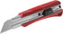 HAUTMEC 25mm Extra Heavy-Duty Utility Knife, Snap-off Retractable Box Cutter with 3pcs Sharp Blades, Auto-lock Mechanism, Sturdy Body HT0080-KN...