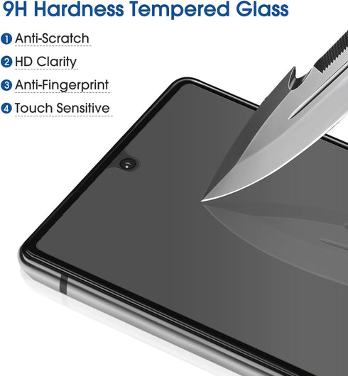 amFilm Screen Protector for Google Pixel 6, 0.26mm Thickness HD Clear, Anti-Scratch Bubbles-Free, Tempered Glass, 3 Pack...