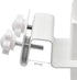 Aobelieve 2-in-1 Gutter Mount for Ring Solar Panel, Stick Up Cam Battery and Spotlight Cam Battery, White...
