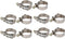 uxcell 10 Pcs 43mm-51mm Stainless Steel T-Bolt Hose Clamp for Fuel Pump Filter Plumbing...