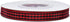 YAMA Gingham Ribbon 3/8" Wide by 25 Yard, Red and Black Plaid Ribbon for DIY Crafts, Gift Wrapping, and Fabric Sewing Accessories...