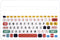 WYGCH- Ultra Thin Silicone Keyboard Cover Compatible with Logitech K480 Multi-Device Keyboard Protcetive Skin-Creative Rainbow Font...