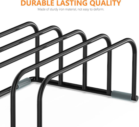 Cutting Board Storage Rack, Compact Cutting Board Organizer, Cutting Board Stand Holder, Bakeware, Cookie Sheets Organizer(1.0 Inch Width Slots)...