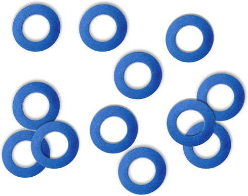 12 PCS Car Engine Oil Drain Plug Washer Gaskets, 12mm Crush Seal, Metal Oil Drain Plug Gasket Washer, Compatible with Crown Reiz Camry RAV4 Highla...