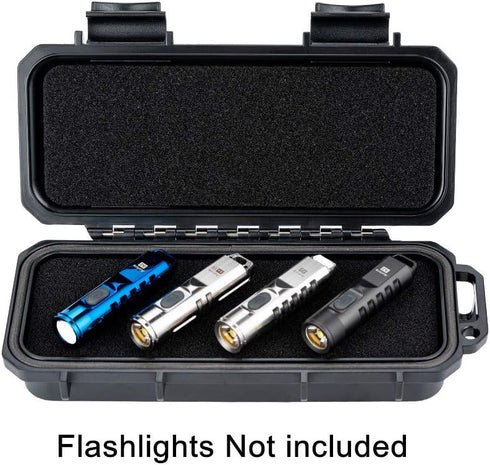 RovyVon RX10 EDC Tool Case Box, Small Organizer Storage Case to Protect EDC Gears Gadgets, 1PCS, 6.89" x 3.21" x 1.45" (Black)...