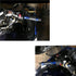 2Pcs 7/8''22mm Motorcycle Handlebar Grips Handle Grips Compatible with GSXR GSX-R 125 150 600 750 1000-Blue...