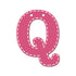 CoCaLo Mix & Match Pink Hanging Letter, Q...