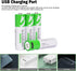 USB AA Lithium ion Rechargeable Battery, 1.5V 2600mWh Rechargeable AA Battery, 1.5 H Fast Charge, 1200 Cycle with Type C Port Cable, Constant Outp...